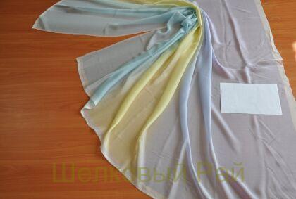 Шифон деграде шелковый (г-465)