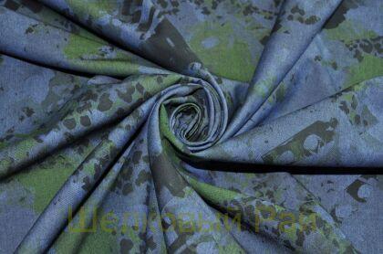 Рубашечная джинсовая ткань "R.Cavalli" (д-180)