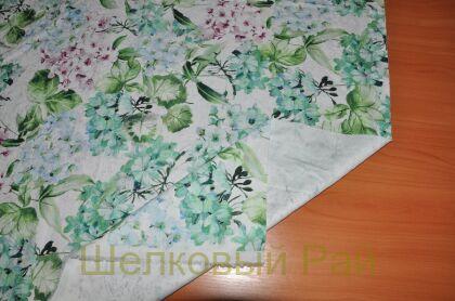 Жаккард гортензии от Dolce&Gabbana (д-936)