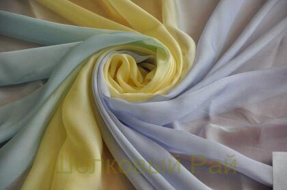 Шифон деграде шелковый (г-465)