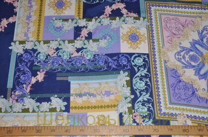 Крепдешин шелк "Versace" (д-729)