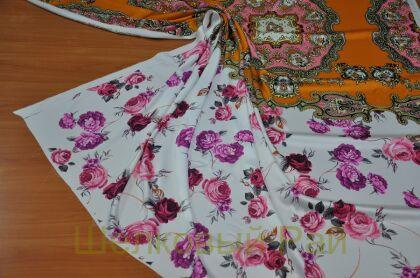 Шелк стрейч атлас "Etro" (а-62)