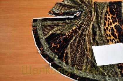 Бархат шелковый "Roberto Cavalli" (д-1276)