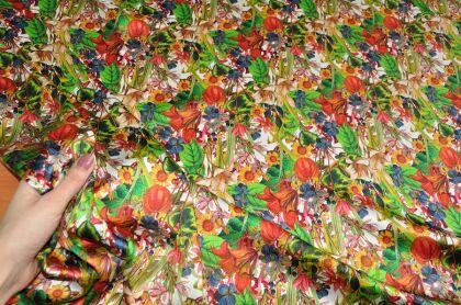 Шелк атласный "Alberta Ferretti" (д-76)