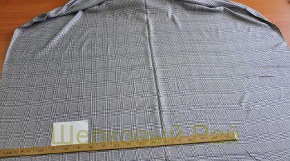Шерсть с шелком клетка (б-59)