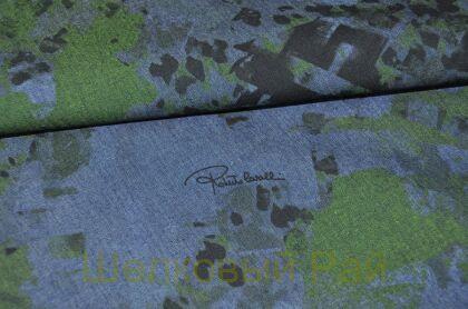 Рубашечная джинсовая ткань "R.Cavalli" (д-180)