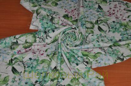 Жаккард гортензии от Dolce&Gabbana (д-936)