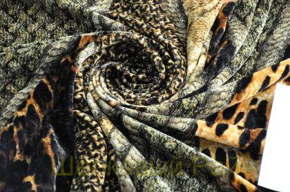 Бархат шелковый "Roberto Cavalli" (д-1276)