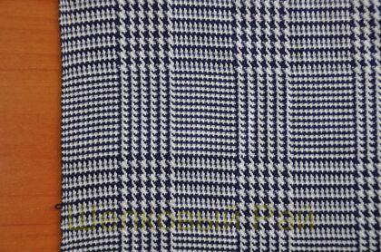 Шерсть с шелком клетка (б-59)