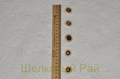 Пуговицы с жемчугом и логотипом "Chanel" (д-12330)