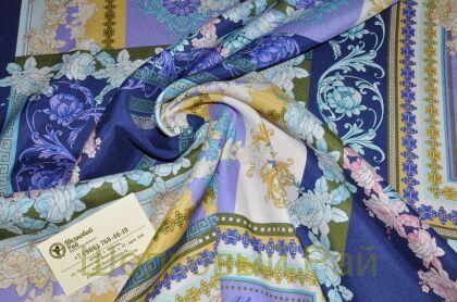 Крепдешин шелк "Versace" (д-729)