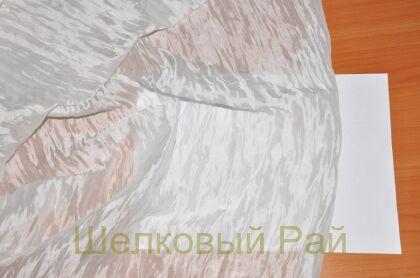 Натуральный шелк жатый (д-785)