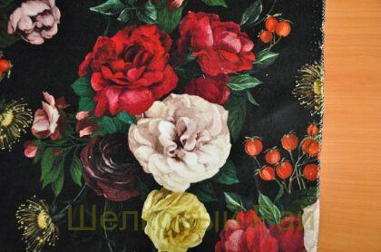 Хлопковый бархат стрейч "Dolce&Gabbana" (д-1312)