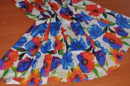 Крепдешин стрейч натуральный (д-846)