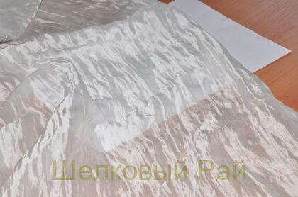 Натуральный шелк жатый (д-785)