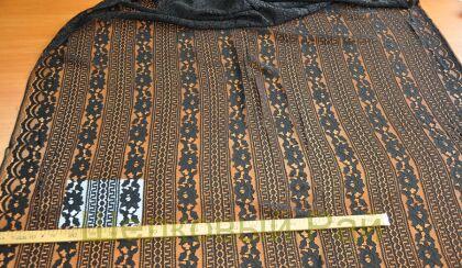 Кружево кордовое черное (д-984)