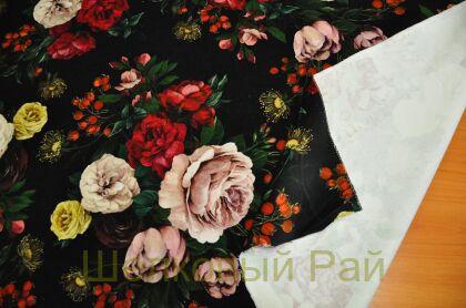 Хлопковый бархат стрейч "Dolce&Gabbana" (д-1312)