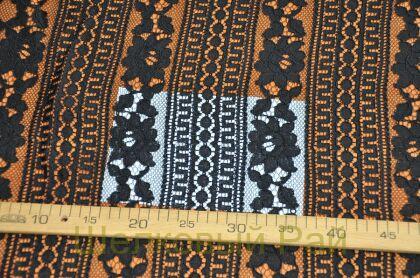 Кружево кордовое черное (д-984)