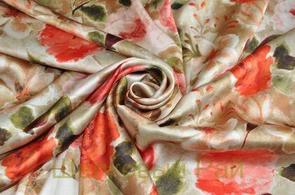 Шелк атласный "Blumarine" (д-75)