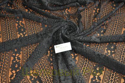 Кружево кордовое черное (д-984)