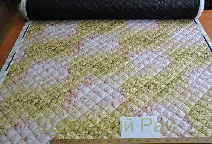 Курточная ткань с цветами (д-1321)