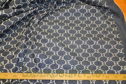 Джинсовая ткань "Fendi" (д-1298)