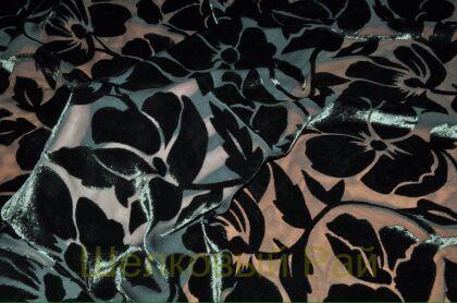 Ткань бархат деворе (д-831)