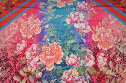 Шелк крепдешин купон (д-816)