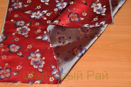 Атласный плотный шелк "Prada" (д-356)