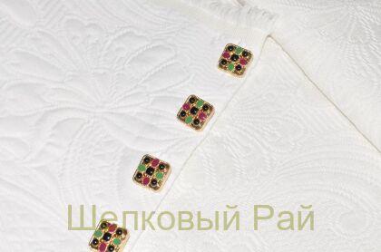 Пуговица квадратная разноцветная (д-934)