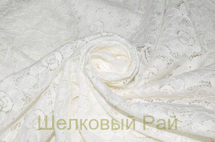Кружево гипюр белое (д-801)