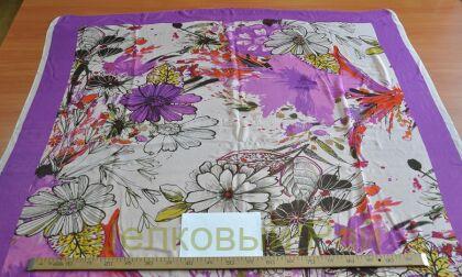 Шифон купон шелковый "Giorgio Armani" (б-21)