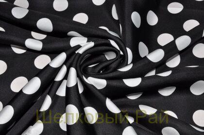 Шелк твил крупный горох (д-815)