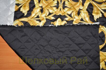 Курточная ткань подписная "Versace" (д-957)