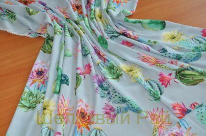 Вискоза кактусы "Blugirl" (д-207)