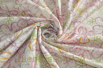 Хлопок с напылением "Alberta Ferretti" (д-204)