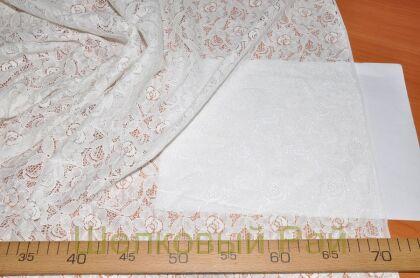 Кружево гипюр белое (д-801)
