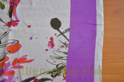 Шифон купон шелковый "Giorgio Armani" (б-21)