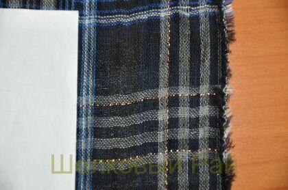 Хлопок рубашечный с люрексом (д-1256)