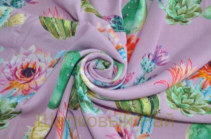 Вискоза кактус "BLUGIRL" (д-208)