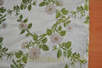 Шелк жаккард "GUCCI" (д-1003)