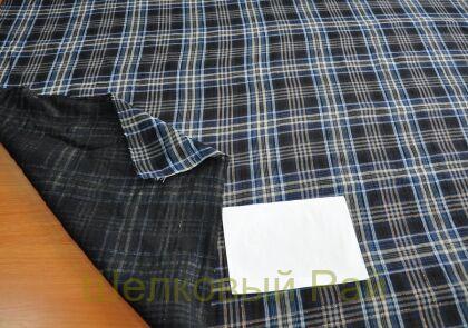 Хлопок рубашечный с люрексом (д-1256)