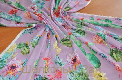 Вискоза кактус "BLUGIRL" (д-208)