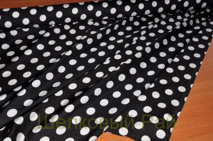 Шелк твил крупный горох (д-815)