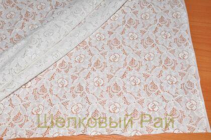 Кружево гипюр белое (д-801)