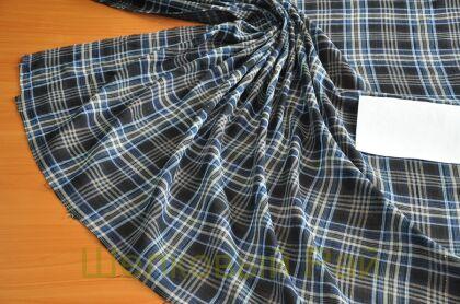 Хлопок рубашечный с люрексом (д-1256)