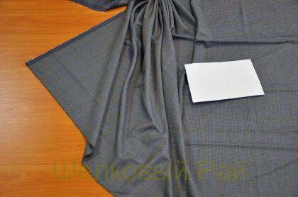 Костюмная ткань серая клетка (д-994)