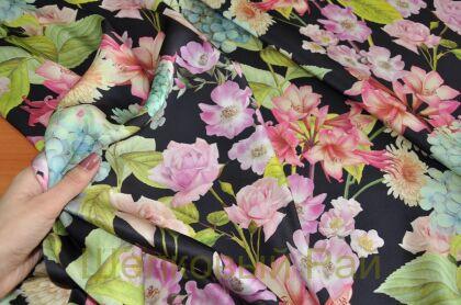 Шелк атласный "Blumarine" (д-77)