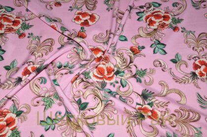 Шелк стрейч крепдешин "Dolce&Gabbana" (д-627)