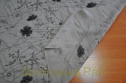 Шелк с вышивкой "Armani" (д-1211)